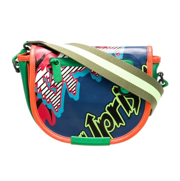 MARC BY MARC JACOBS Luna Tarp Fergus Crossbody Bag - Picture 1 of 16